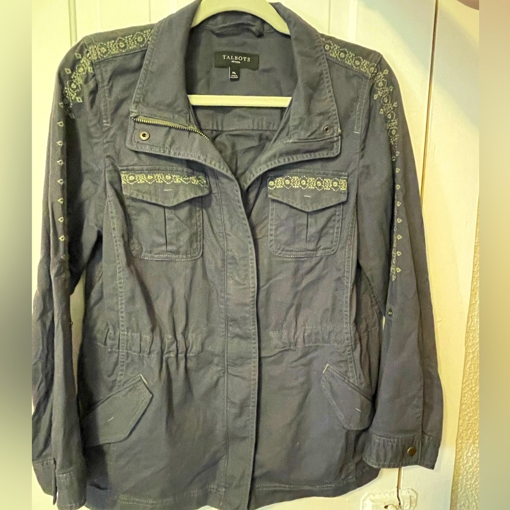 Talbots wonderful jacket, size medium petite, plenty of embellishments